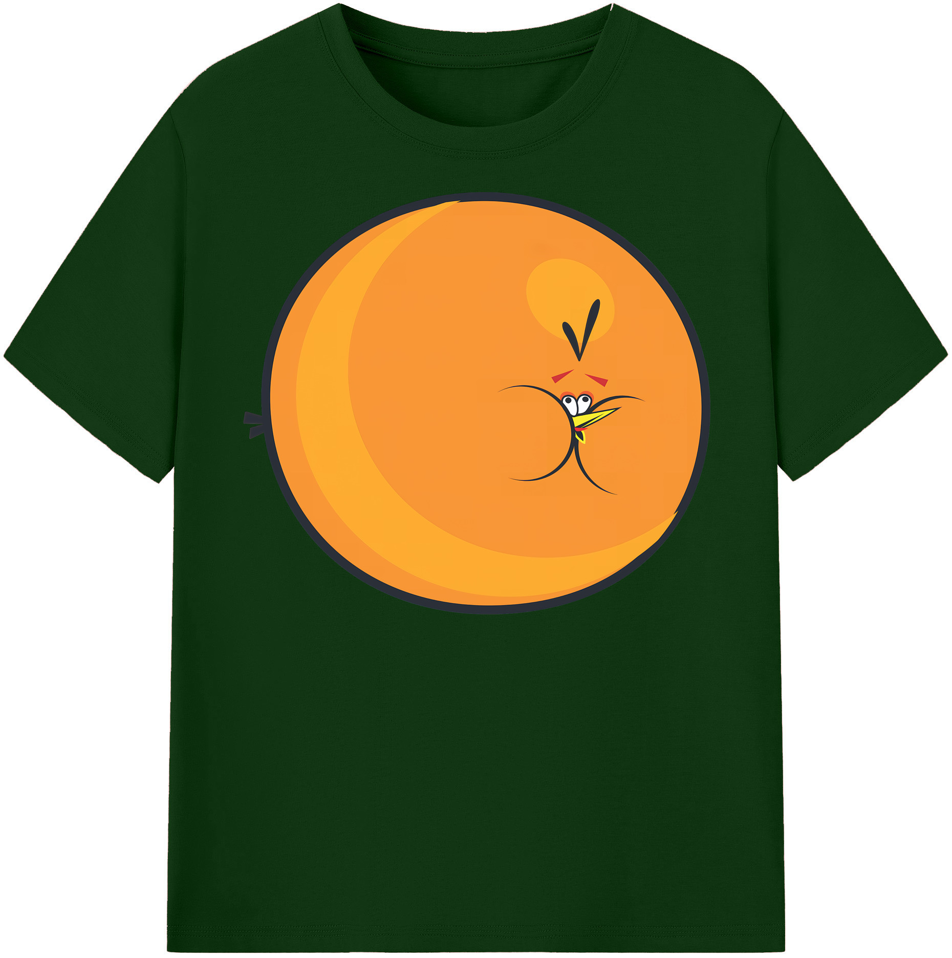 （画像用） Angry Birds アングリーバード 綿100％半袖Tシャツ（フロントプリント）